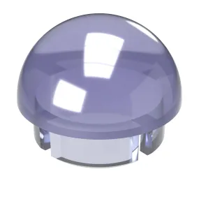 1-1/4 in. Internal Ball PVC Cap, Furniture Grade - Clear
