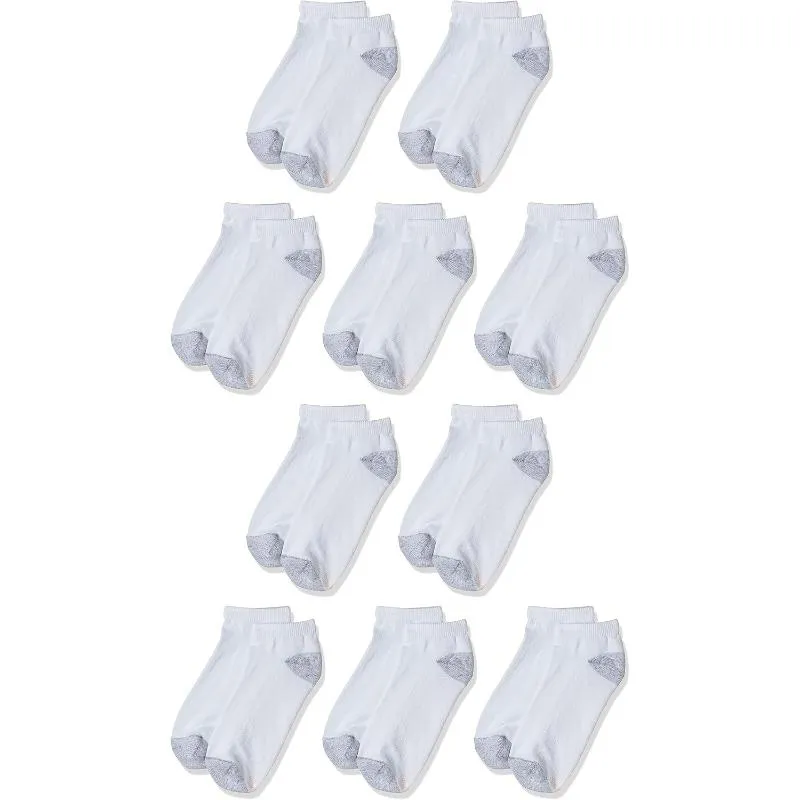 10 Pack Of Ultra Comfort Low Cut Socks