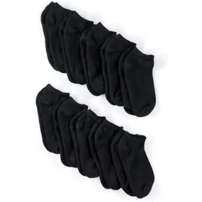 10 Pack Of Ultra Comfort Low Cut Socks