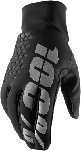 100% Hydromatic Brisker Gloves - Black - Small 10018-00000