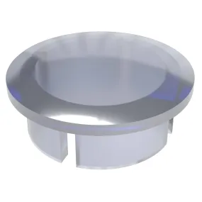 1/2 in. Internal PVC Dome Cap, Furniture Grade - Clear