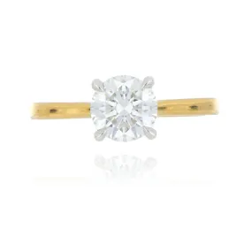 18ct Yellow Gold 1.40ct Diamond Solitaire Ring
