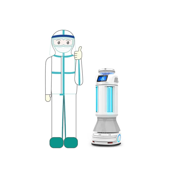 2020 UV Artificial Intelligence UV Sterilizer Robot