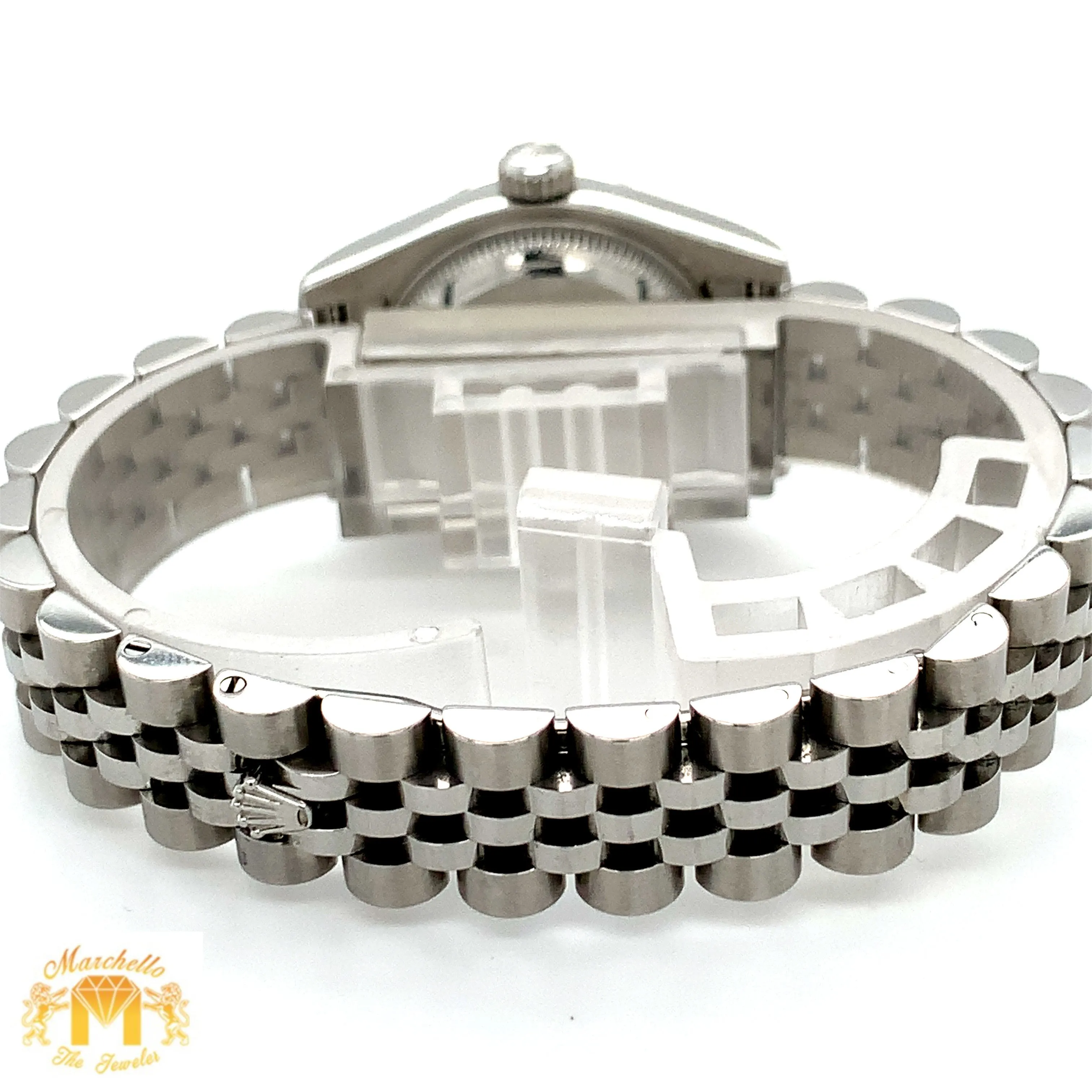 26mm Ladies`Rolex Datejust Watch with Stainless Steel Jubilee Bracelet
