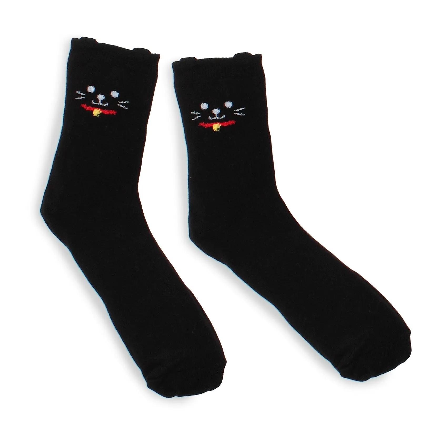 (5 Pairs) Womens winter animal socks (Crew 5pairs) GC15