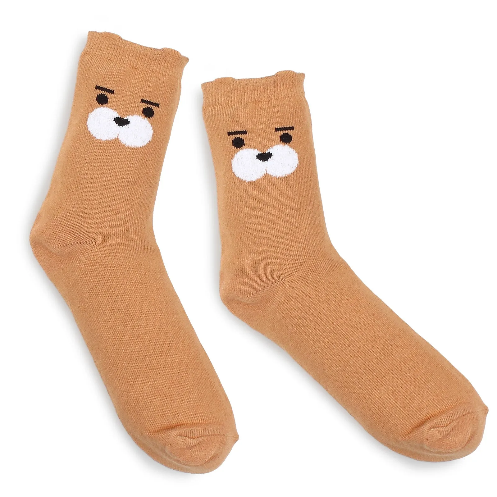 (5 Pairs) Womens winter animal socks (Crew 5pairs) GC15