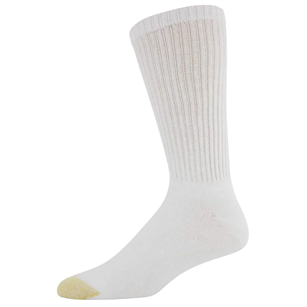 6 Pairs White Men's Socks