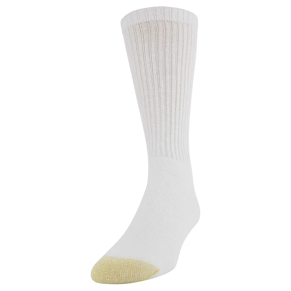 6 Pairs White Men's Socks