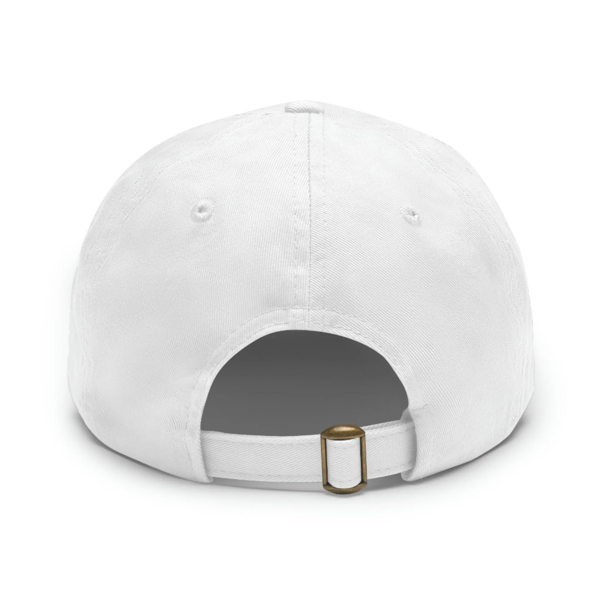 8 Ball Green Alien Lipstick Dad Hat with Leather Patch (Round)