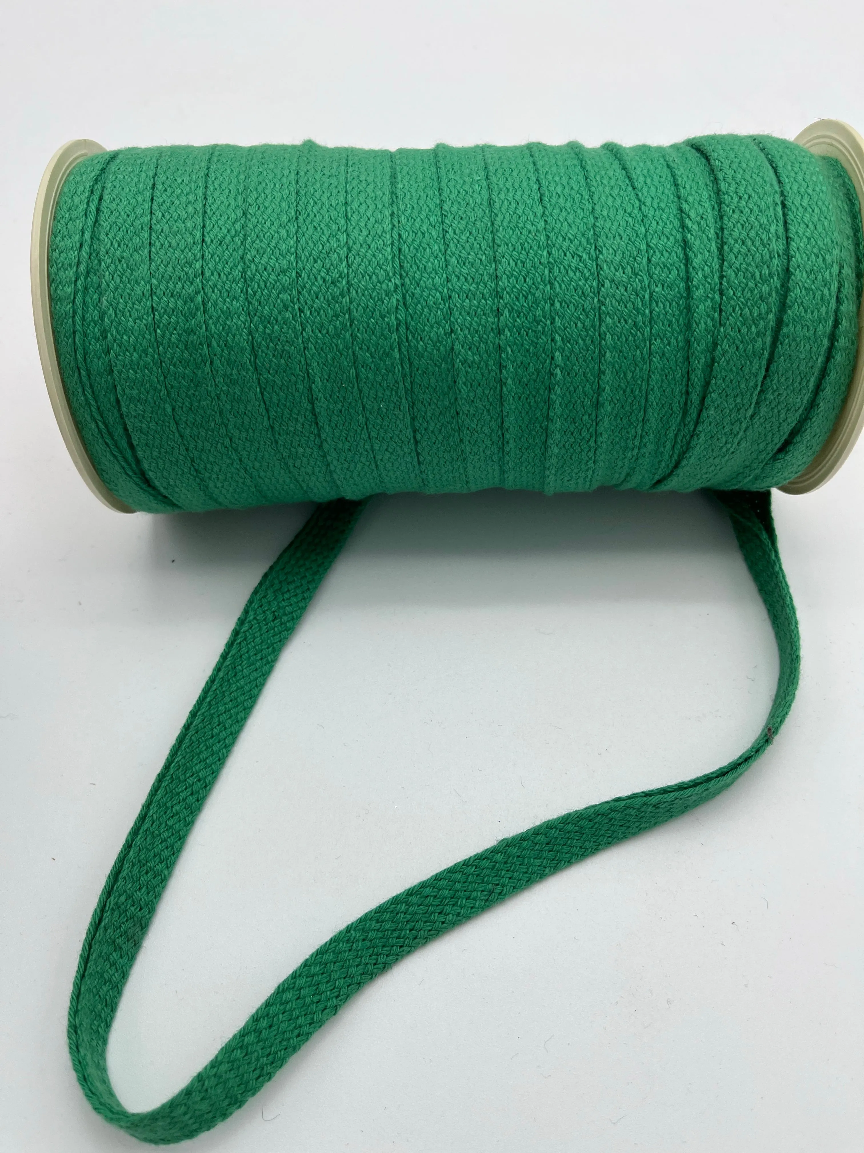 ACRYLIC & COTTON FOLD-OVER BRAID