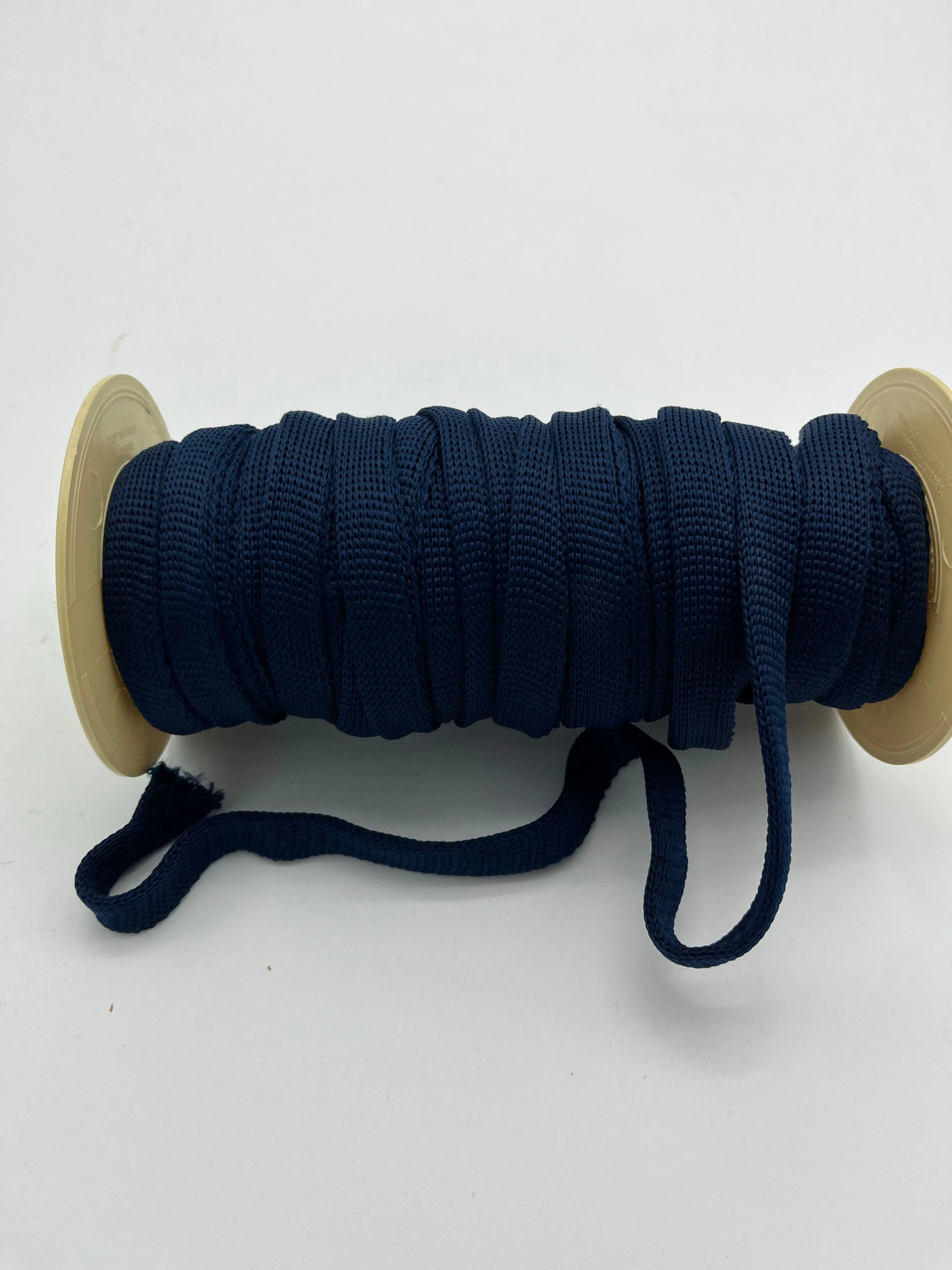 ACRYLIC & COTTON FOLD-OVER BRAID