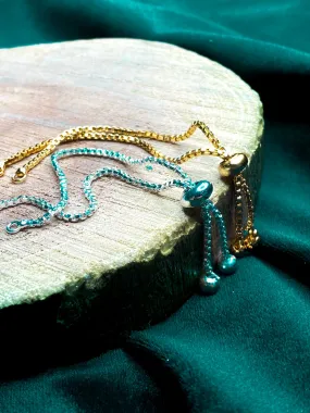 Adjustable Bracelet Metal Thread