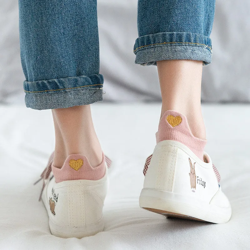 Ankle Length Casual Short Socks Set