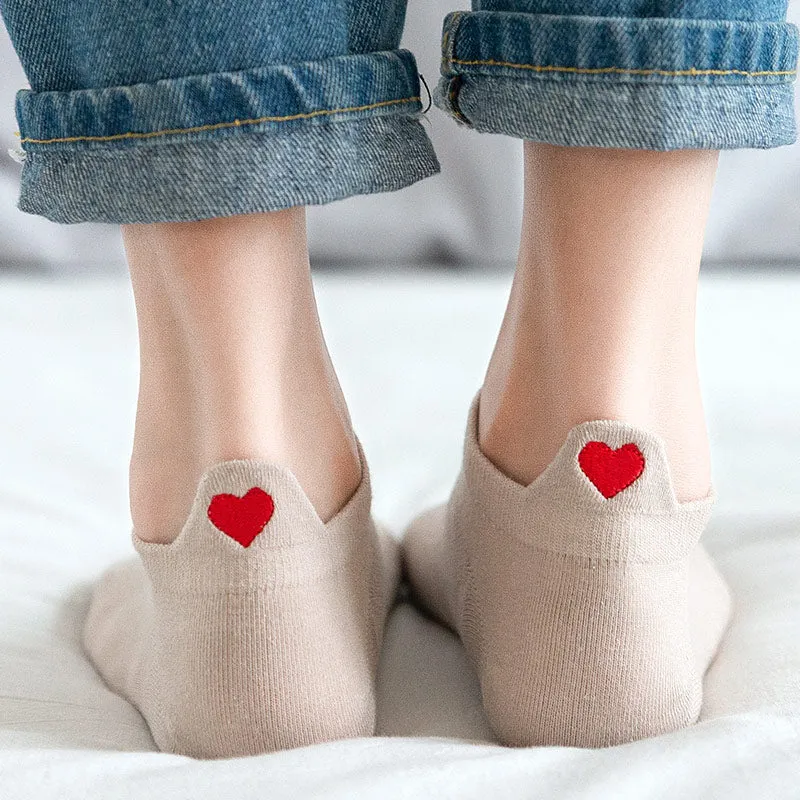 Ankle Length Casual Short Socks Set