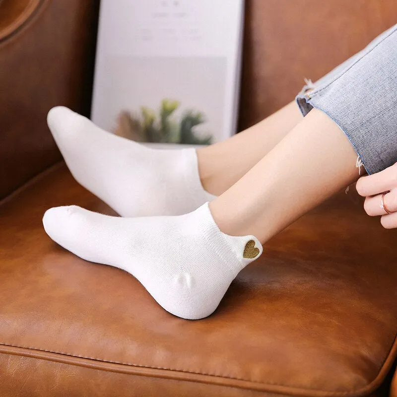 Ankle Length Casual Short Socks Set