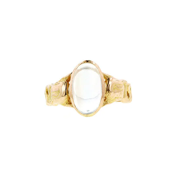 Art Nouveau Moonstone Ring