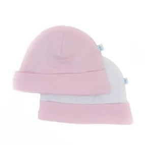 Baby Hat 2 Pack - Baby Pink