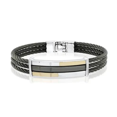 Cable Bracelet Bond Collection | Italgem Steel