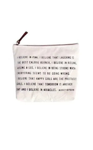 Canvas Zip Bags
