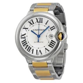 Cartier Ballon Bleu Silver Dial Men's Watch W69009Z3