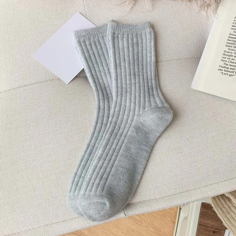 Cashmere Wool Long Casual Socks