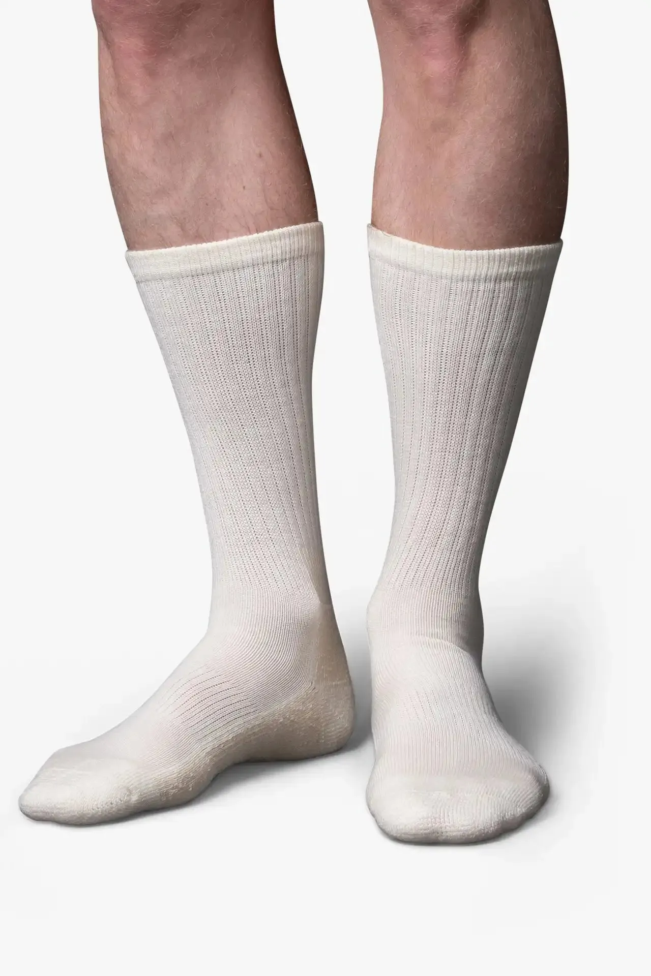 Casual Socks - Cream White