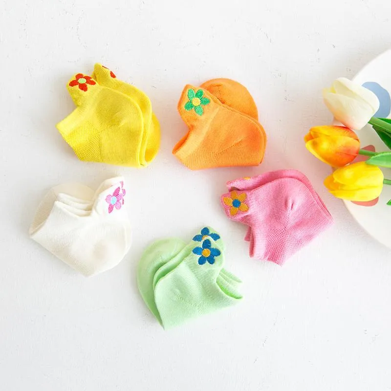 Casual Solid Low Cut Socks