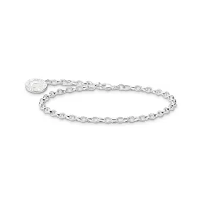 Charmista Silver Fine Belcher Bracelet