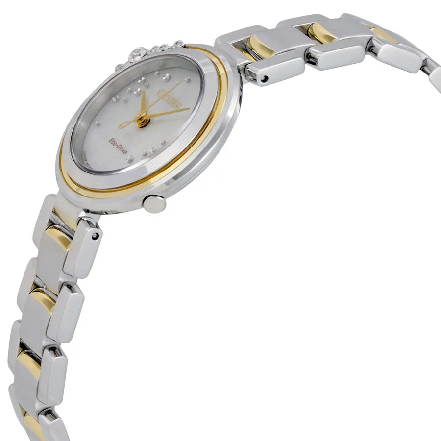Citizen Carina Mother of Pearl Dial Ladies Watch EM0464-59D