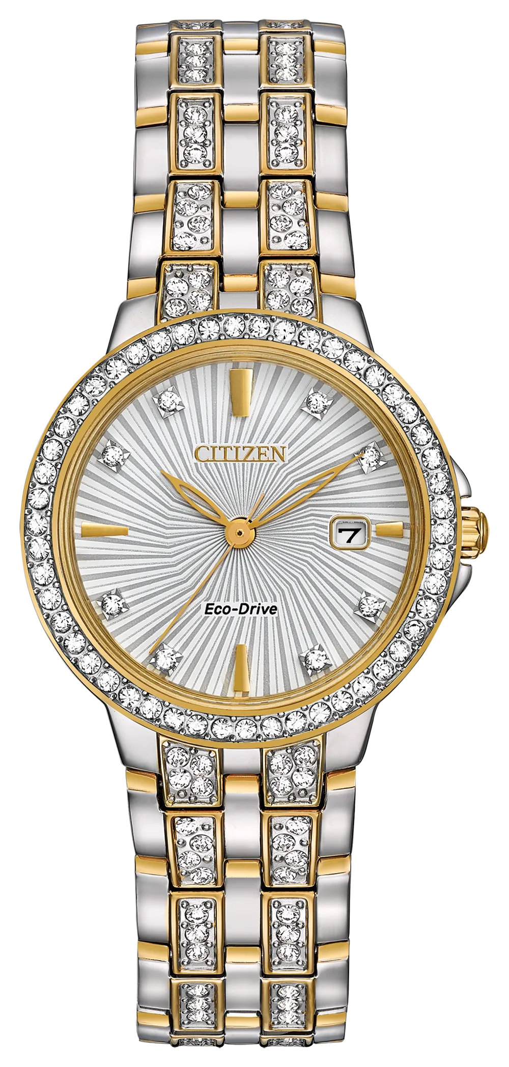 Citizen Eco-Drive Silhouette Crystal