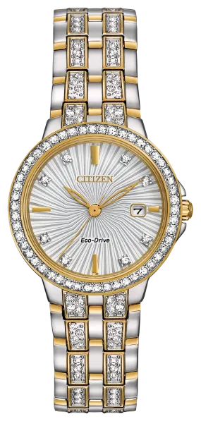 Citizen Eco-Drive Silhouette Crystal