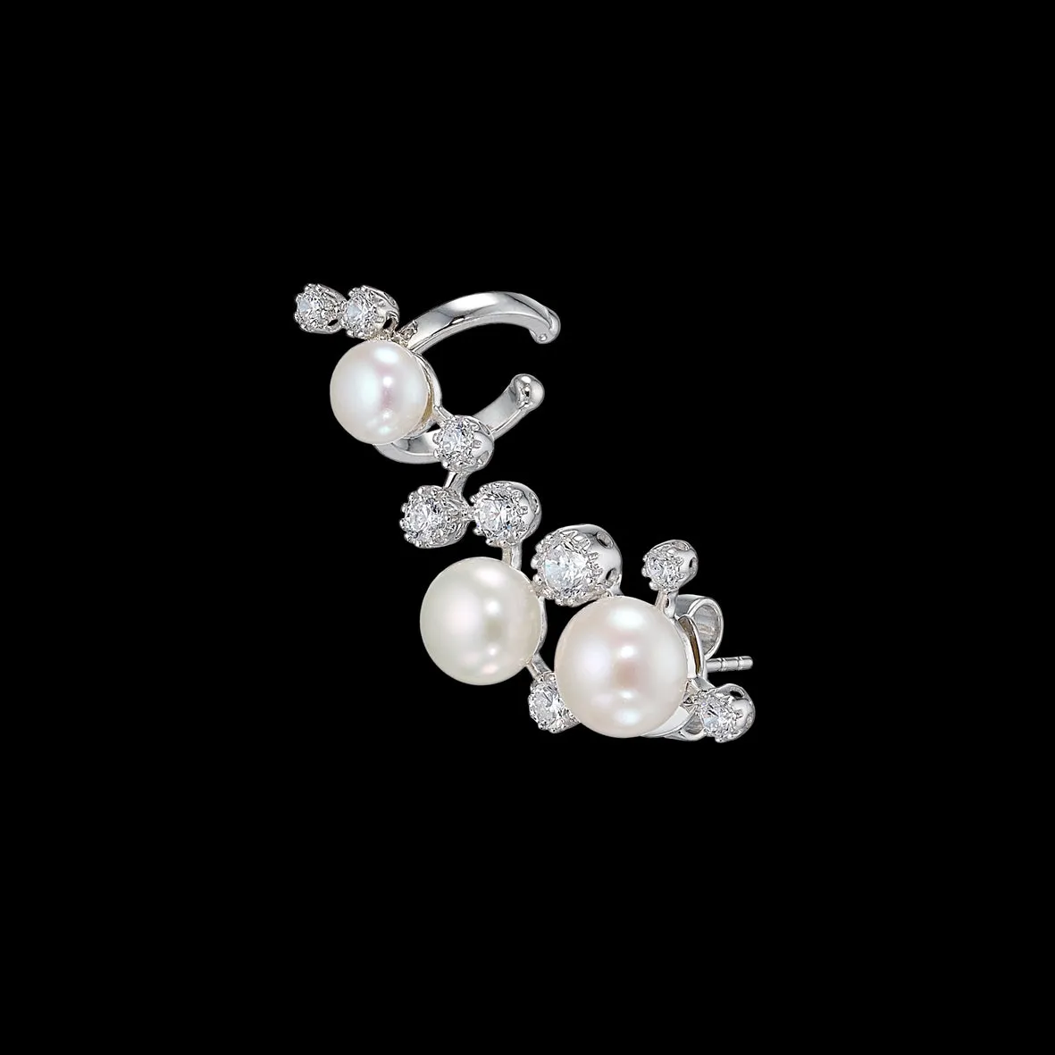 Constellation Pearl Ear Cuffs