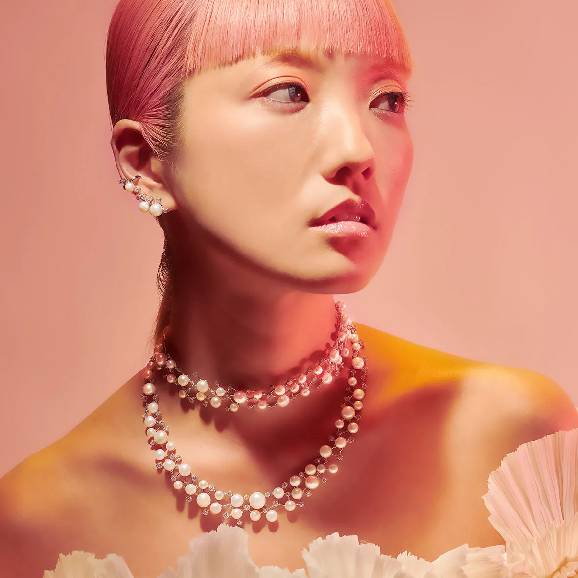 Constellation Pearl Ear Cuffs