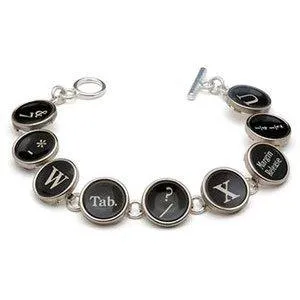 Copper Ox 22mm Round Bezel Tag Bracelet ea
