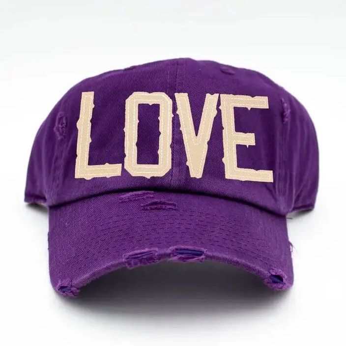 Cotton Mule Love Baseball Hat