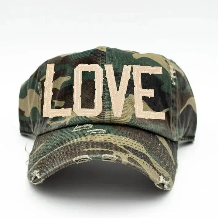 Cotton Mule Love Baseball Hat