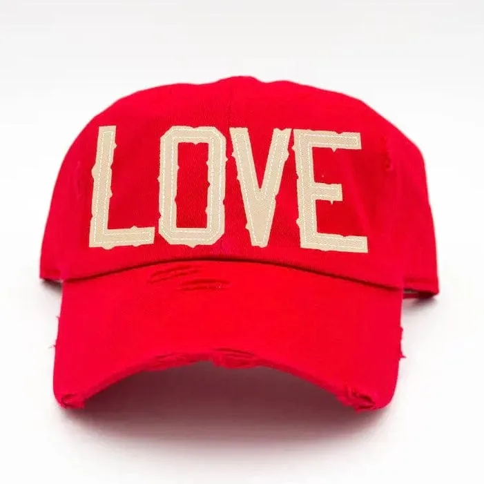 Cotton Mule Love Baseball Hat