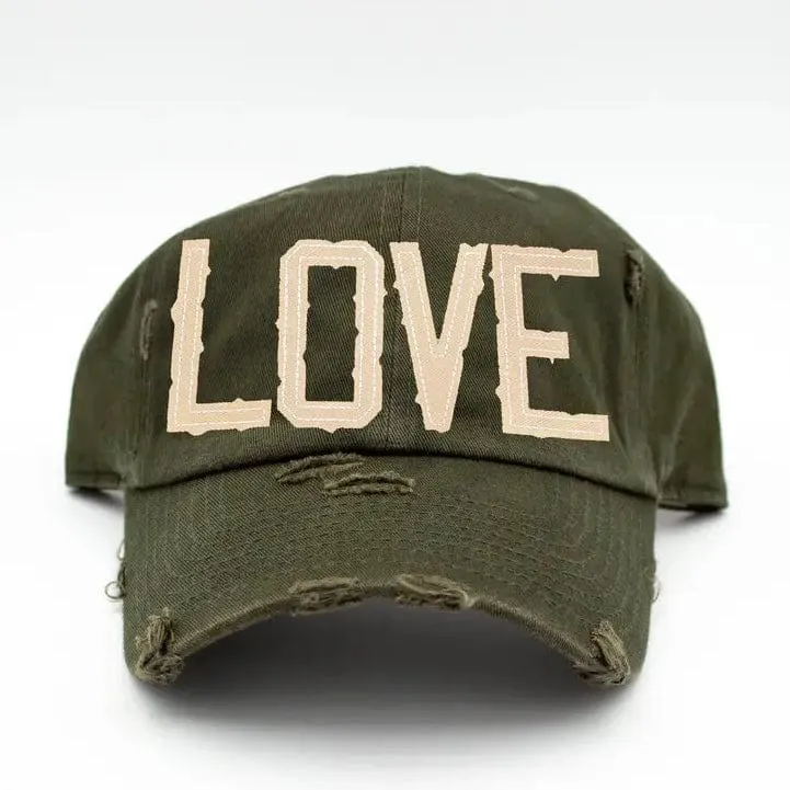 Cotton Mule Love Baseball Hat
