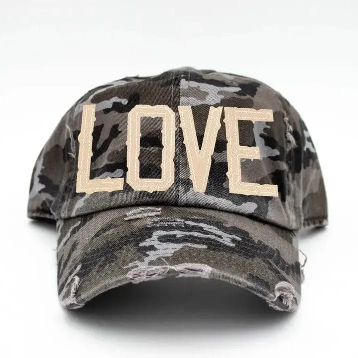 Cotton Mule Love Baseball Hat