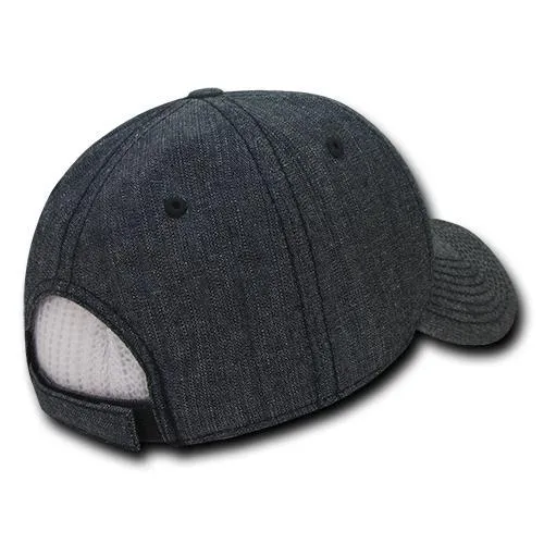 Decky 116 6 Panel Low Profile Structured Denim Cap - CASE Pricing