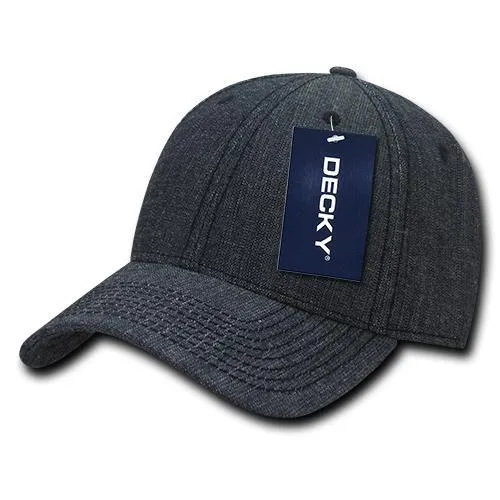 Decky 116 6 Panel Low Profile Structured Denim Cap - CASE Pricing