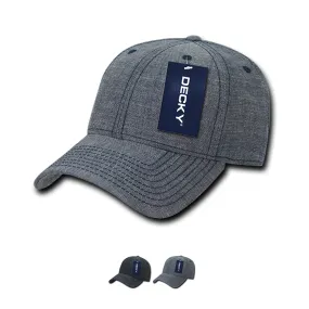Decky 116 6 Panel Low Profile Structured Denim Cap - CASE Pricing