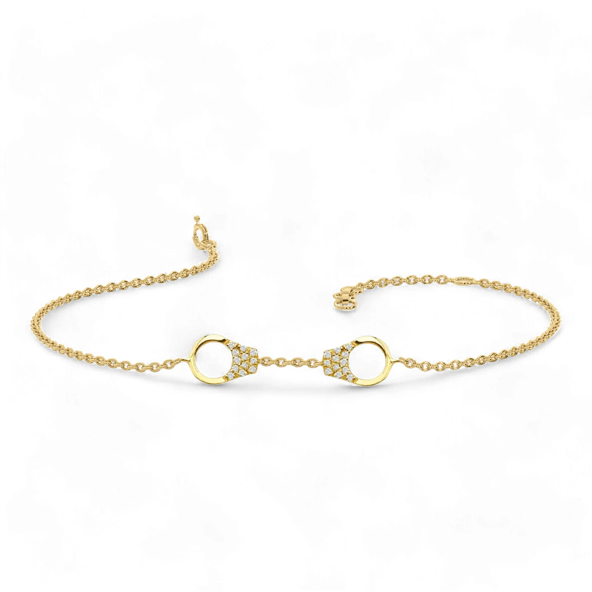 DIAMOND 18KT GOLD BRACELET DB1Y125