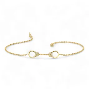 DIAMOND 18KT GOLD BRACELET DB1Y125