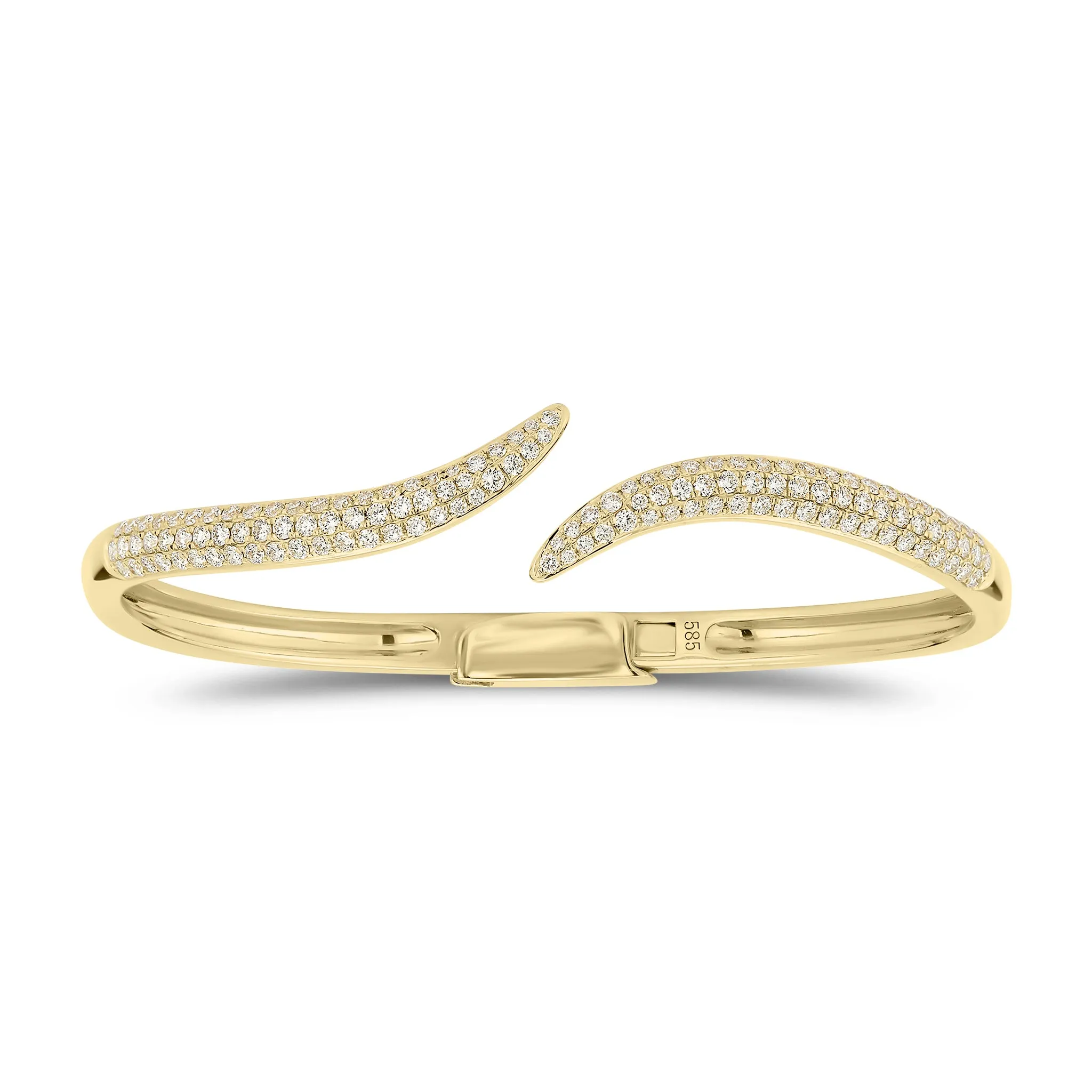 Diamond Wave Bangle