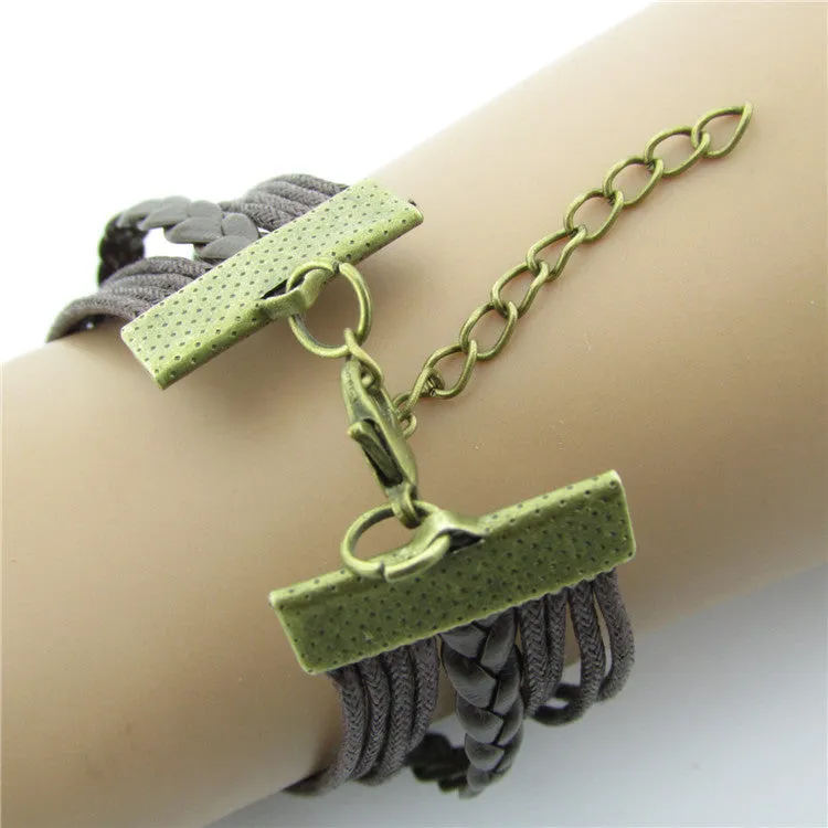Dragonfly LOVE Woven Bracelets