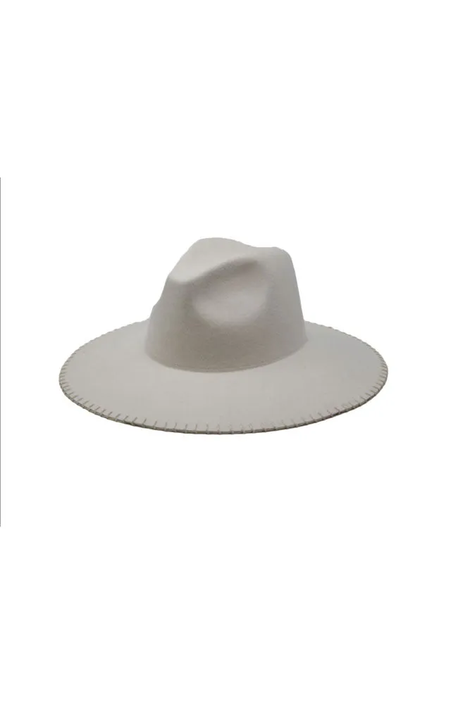 Easton Fedora in Cream