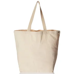 ECO-BAGS - Recycled Cotton Tote, Natural - 16"W x 15.5"H