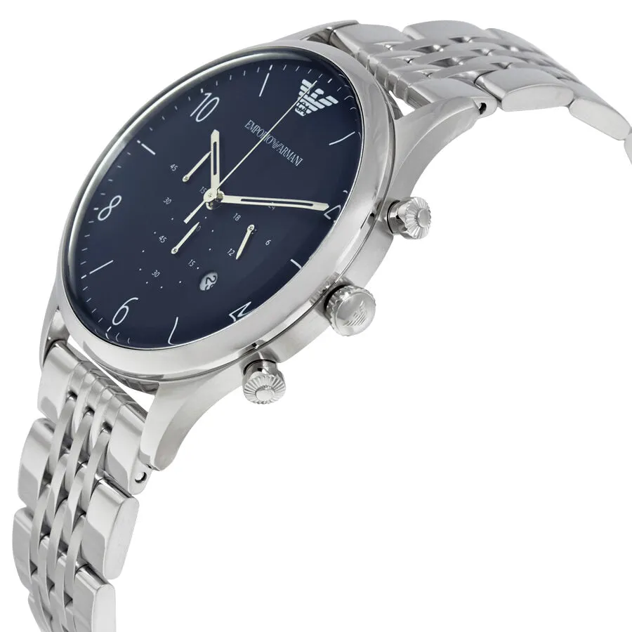 Emporio Armani Dress Chronograph Blue Dial Men's Watch AR1942