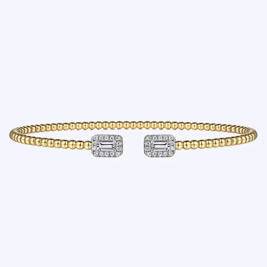 Eva Diamond Open Bangle